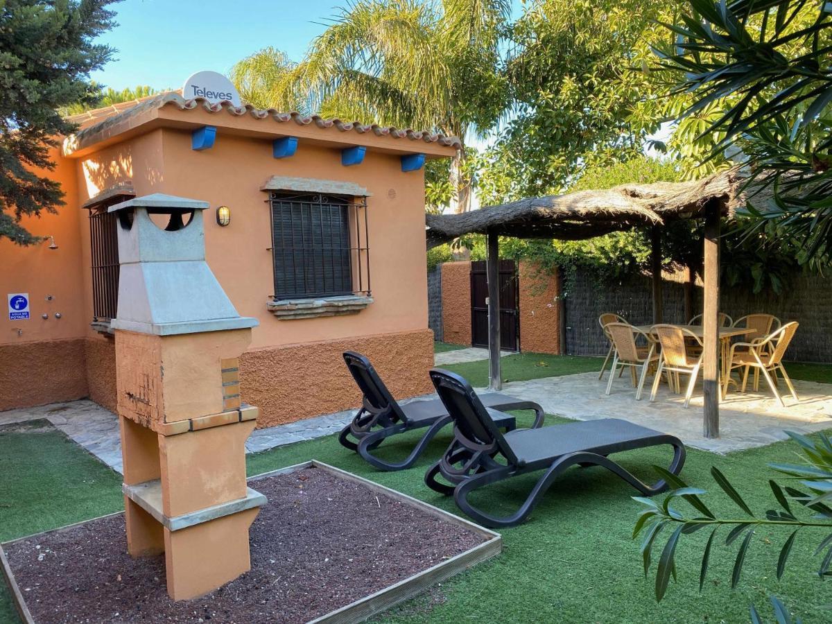 Casa Bungalows Con Jardin Privado Y Piscina Compa Cádiz Kültér fotó