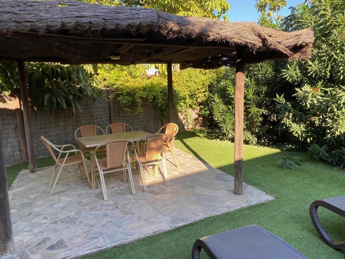 Casa Bungalows Con Jardin Privado Y Piscina Compa Cádiz Kültér fotó