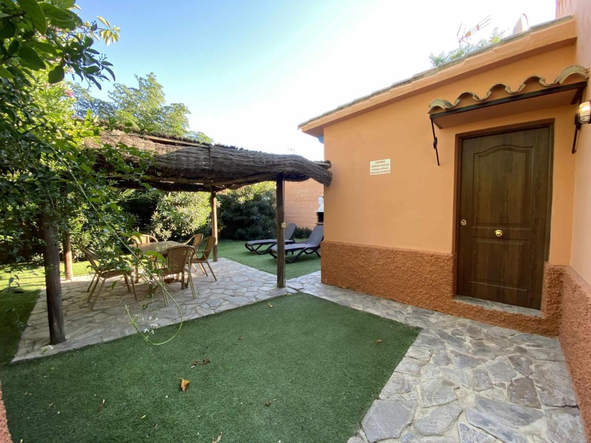 Casa Bungalows Con Jardin Privado Y Piscina Compa Cádiz Kültér fotó