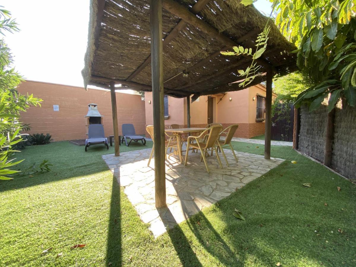Casa Bungalows Con Jardin Privado Y Piscina Compa Cádiz Kültér fotó