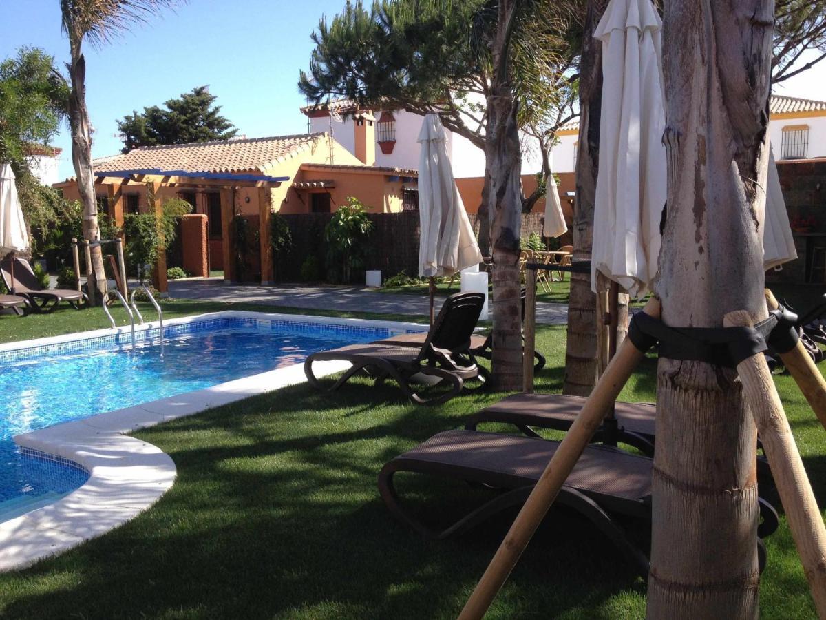 Casa Bungalows Con Jardin Privado Y Piscina Compa Cádiz Kültér fotó