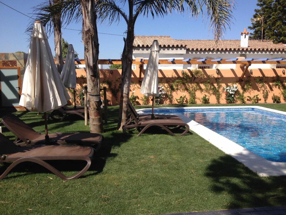 Casa Bungalows Con Jardin Privado Y Piscina Compa Cádiz Kültér fotó