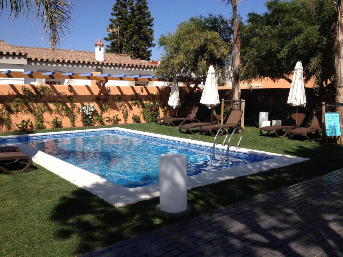 Casa Bungalows Con Jardin Privado Y Piscina Compa Cádiz Kültér fotó