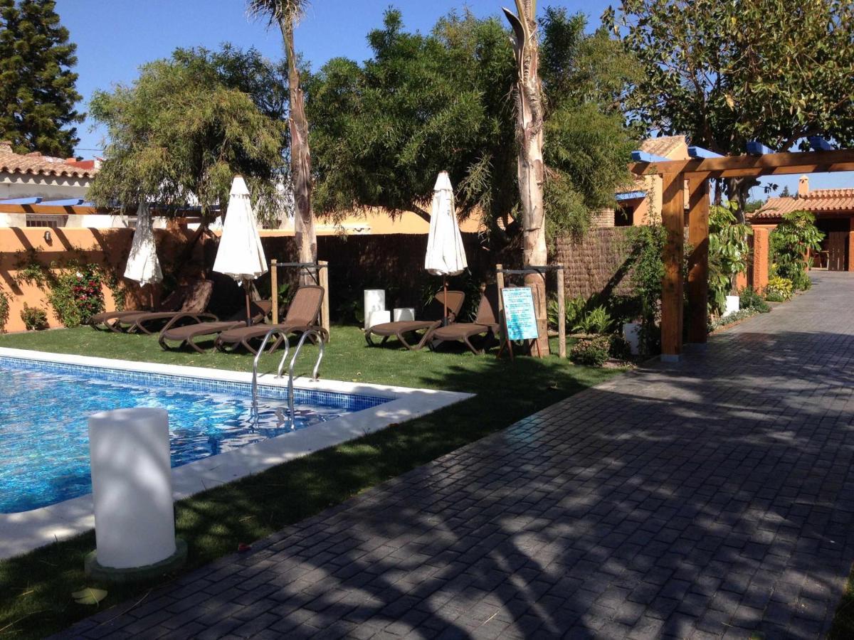 Casa Bungalows Con Jardin Privado Y Piscina Compa Cádiz Kültér fotó